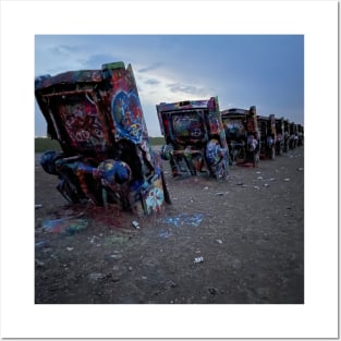 Cadillac Ranch! Posters and Art